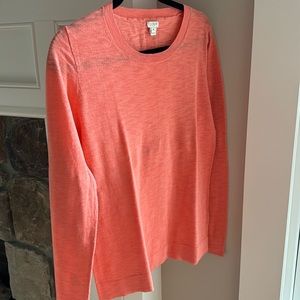 Jcrew coral sweater
